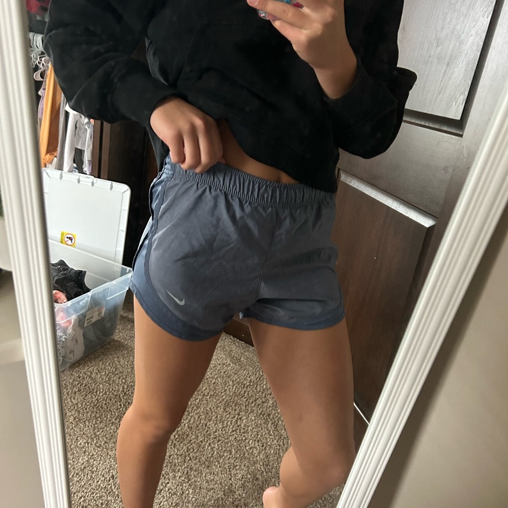 Navy blue Nike shorts size xs